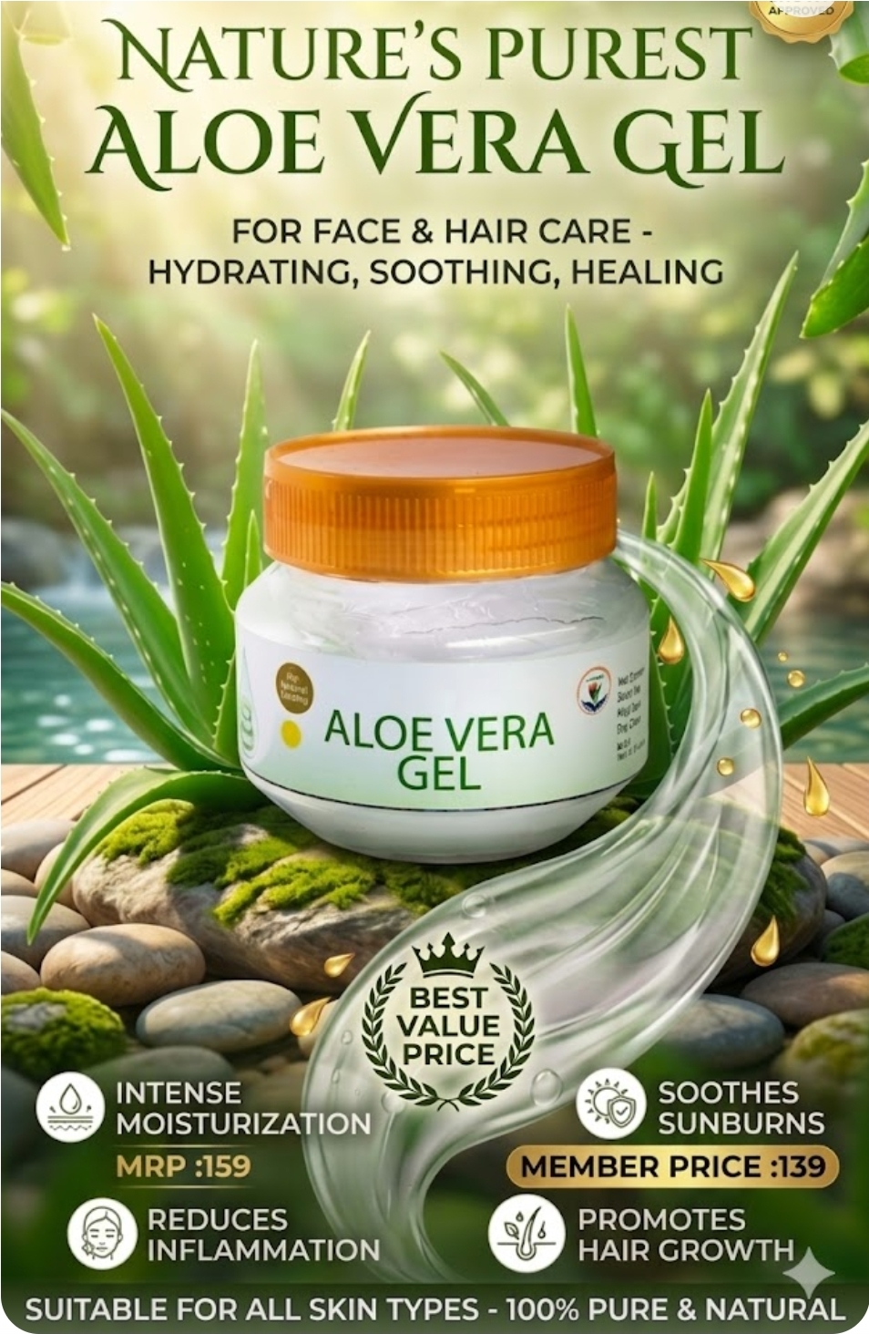 ALOEVERA GEL 100GM