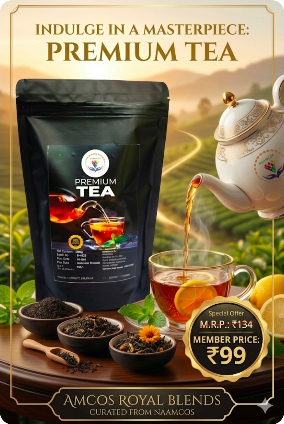 TEA POWDER 250GM